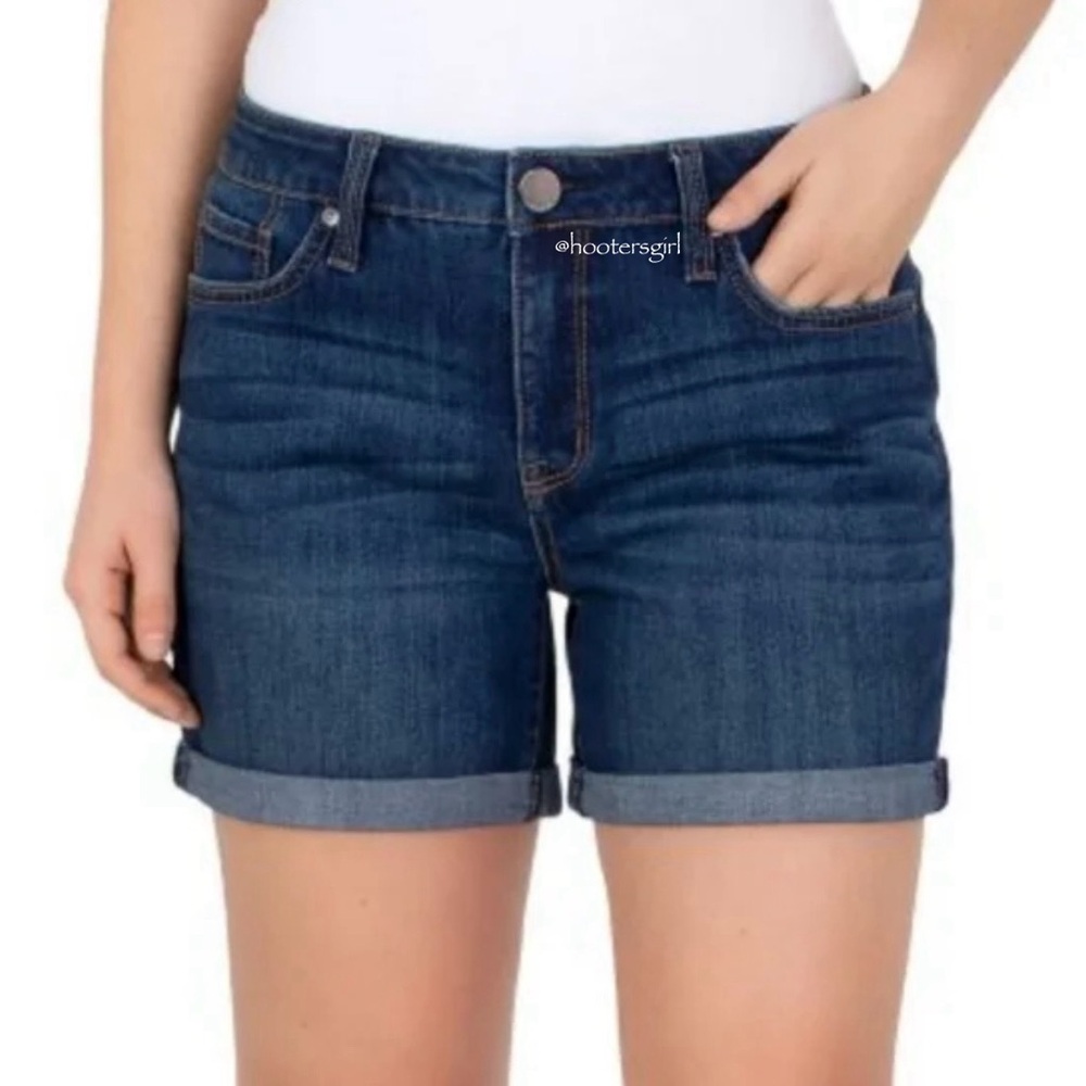 Seven7 Weekend Short Rolled Cuff 5" Inseam Denim Short
